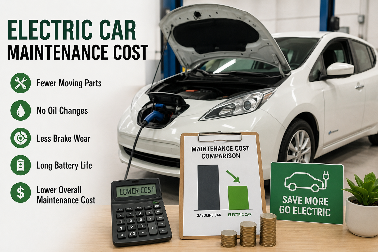 electric car maintenance cost